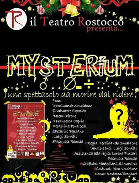 Mysterium La Locandina Dello Spettacolo In Scena Al Teatro Le Sedie Il 24 Febbraio Thinkmovies