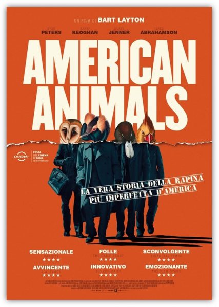 “AMERICAN ANIMALS”.