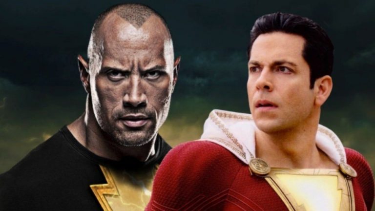 Zachary Levi parla dello scontro con il Black Adam di Dwayne Johnson