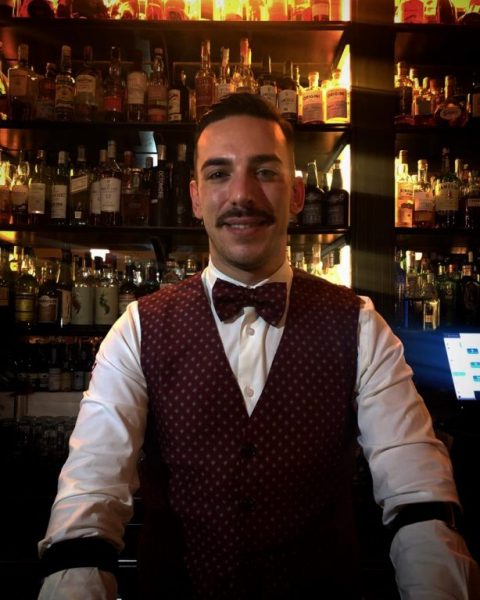 Damiano Di Benedetto barman Baccano Roma