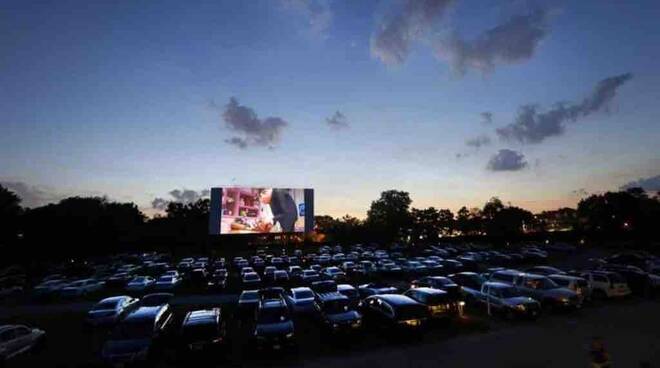Sunset Drive in Think Movies