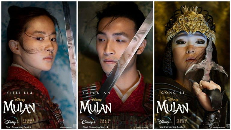 “Mulan”: i Nuovi Character Poster del live – action dal 4 settembre su Disney+