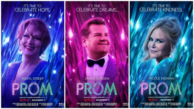 “The Prom”: i protagonisti del film di Ryan Murphy nei Character Poster Ufficiali