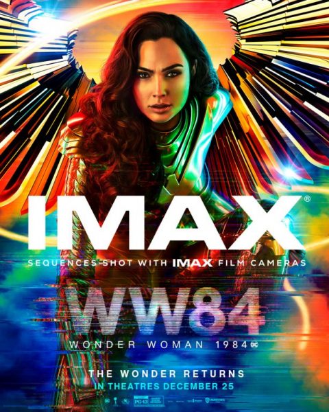 “Wonder Woman 1984”: svelati la durata del sequel e il Poster IMAX