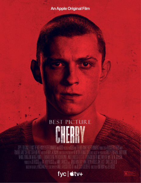 “Cherry”: Tom Holland nel Primo Poster del film diretto dai fratelli Russo