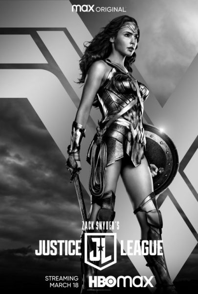 “Zack Snyder’s Justice League”: Gal Gadot e la sua Wonder Woman al centro del Poster e della Clip dell’attesa versione