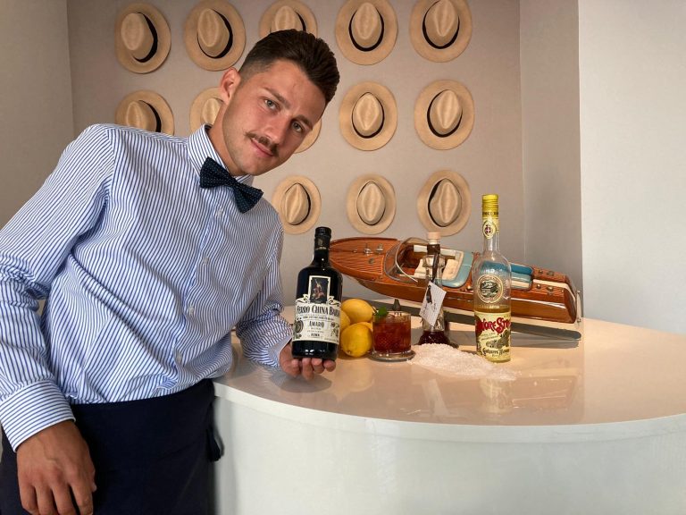 Gioacchino Coppola barman del Jacky Bar al Capri Tiberio Palace di Capri