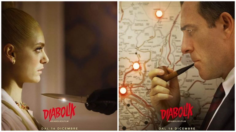 “Diabolik”: Miriam Leone e Valerio Mastandrea nei Nuovi Character Poster