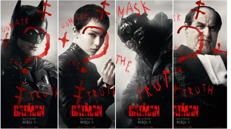 The Batman: i protagonisti ritratti nei Character Poster