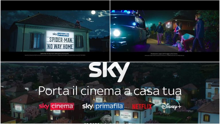 Sky: al via la nuova campagna “Sky porta il cinema a casa tua”
