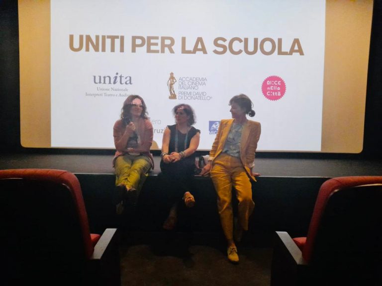 “Unita per la Scuola”: proiezioni speciali in tutta Italia e l’incontro tra gli artisti di U.N.I.T.A. e 1200 studenti