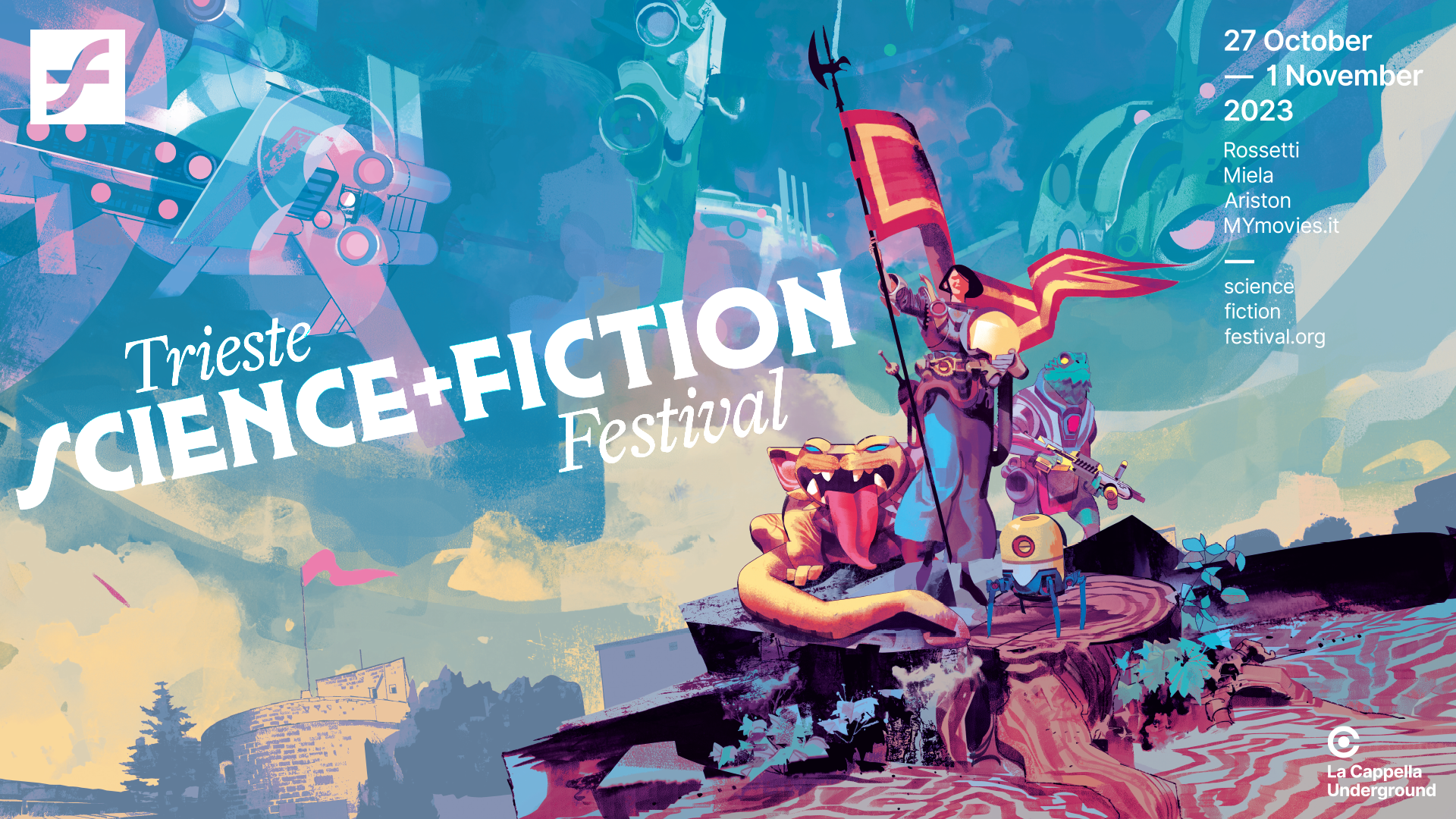 Trieste Science+Fiction Festival: svelato il poster dell’edizione 2023