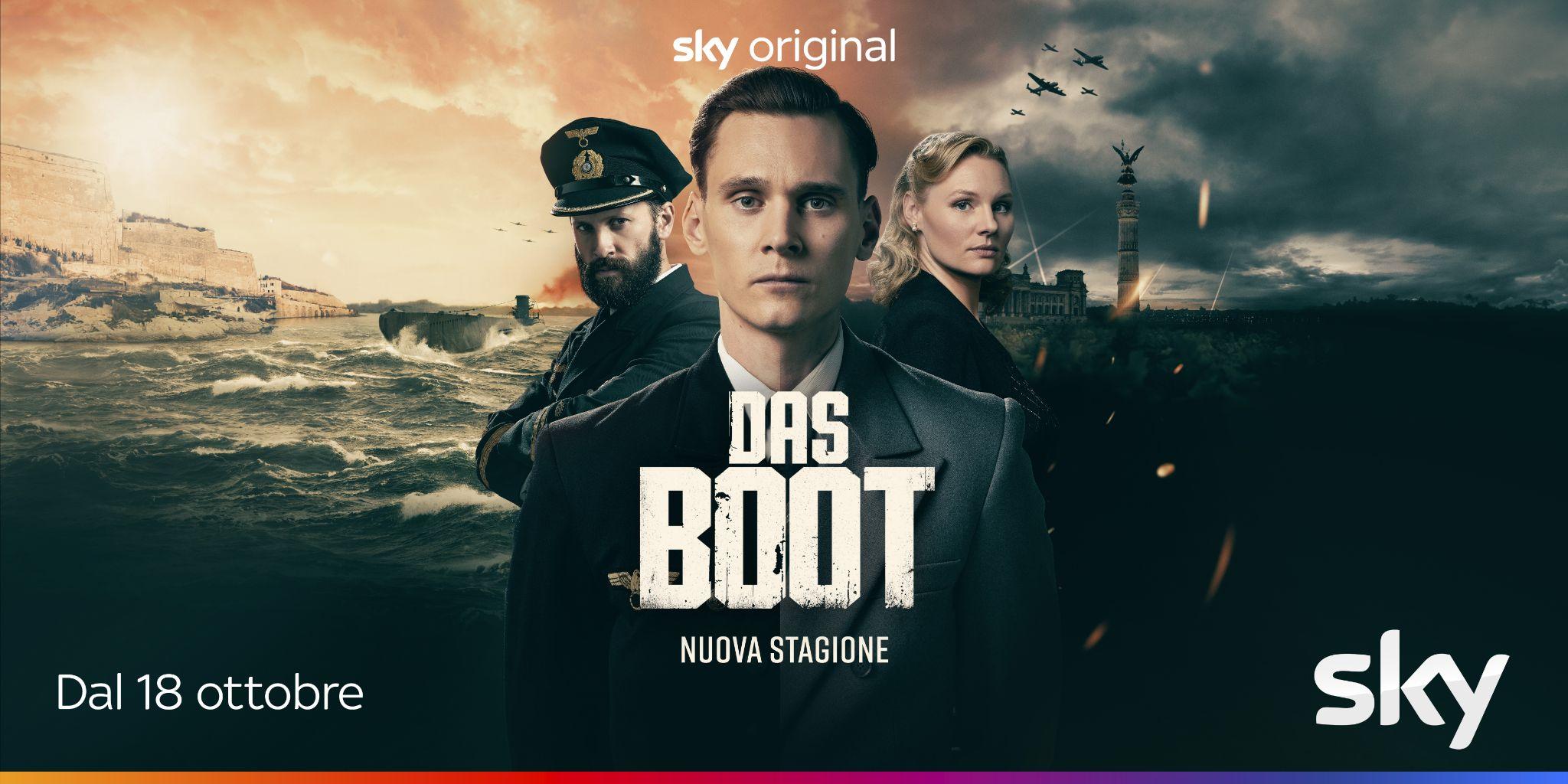 Das Boot, il trailer della nuova stagione del dramma storico Sky Original