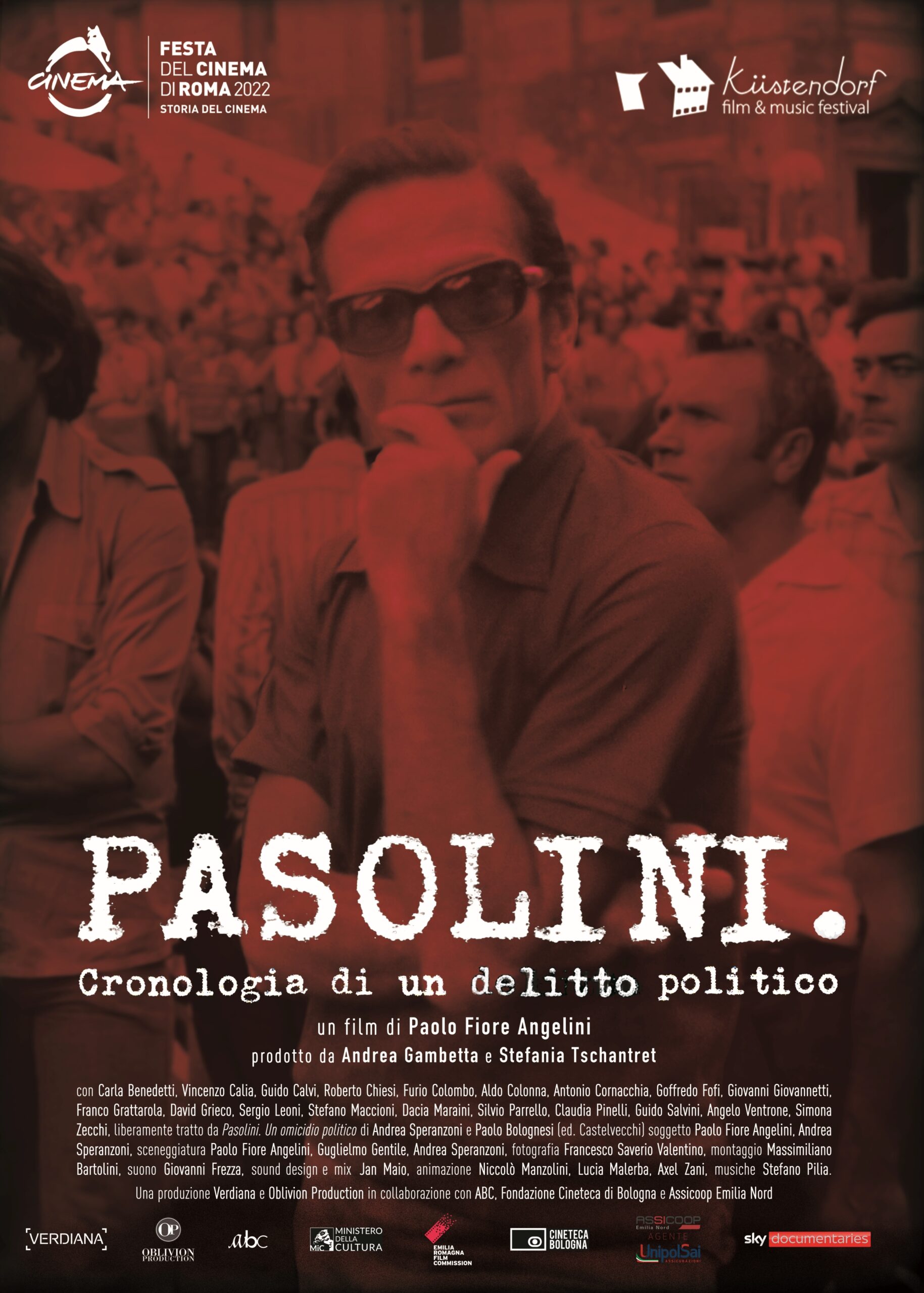 poster pasolini cronologia di un delitto