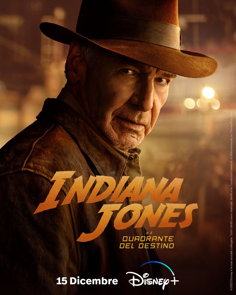 poster disney+ indiana jones e il quadrante del destino