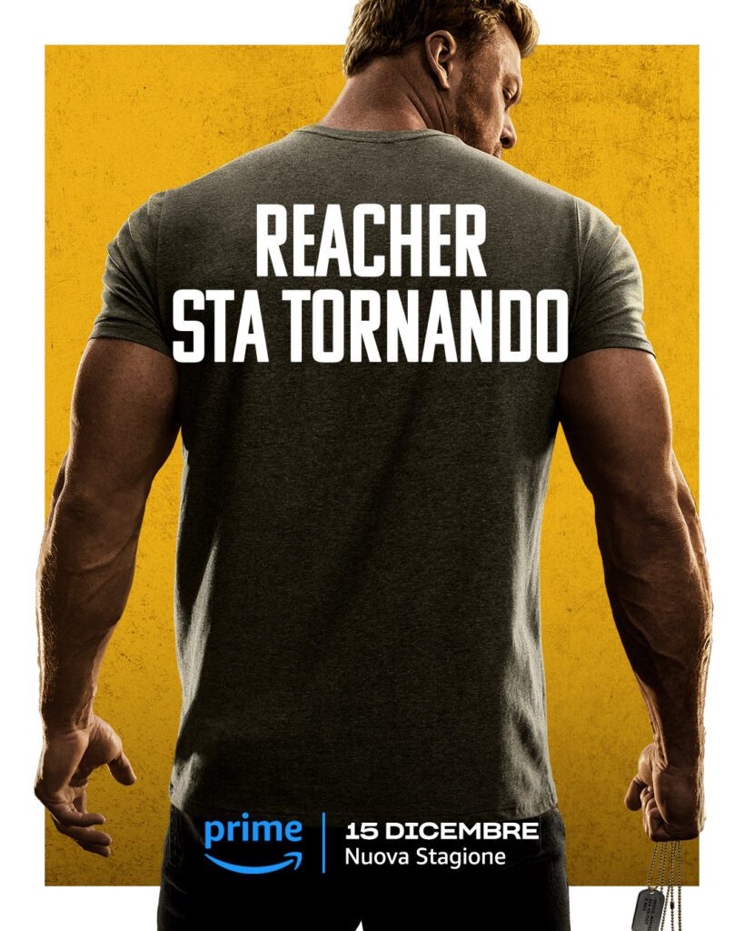 poster seconda stagione reacher 