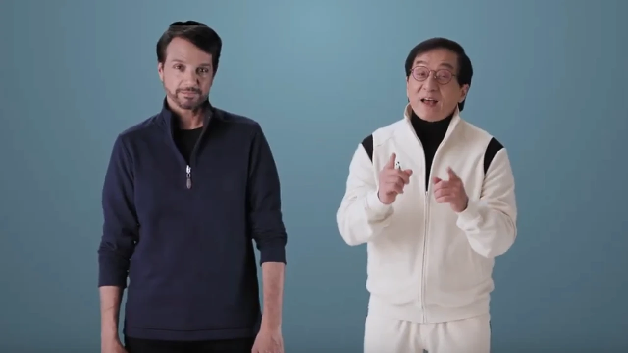 Ralph Macchio e Jackie Chan