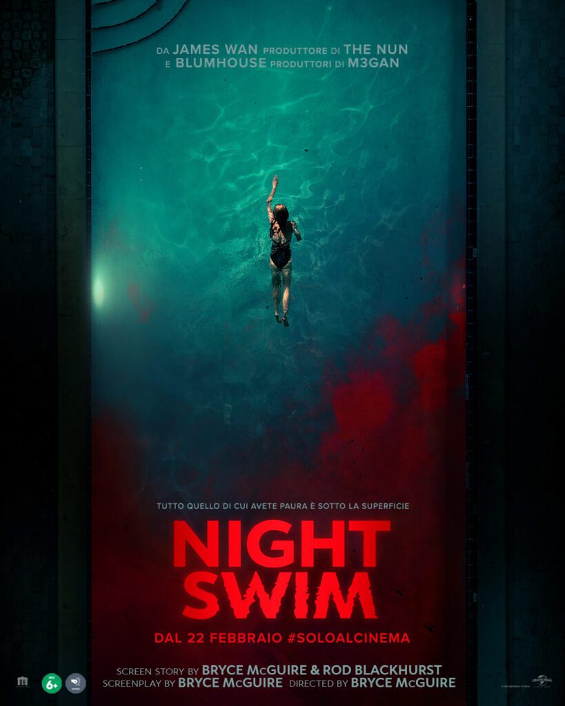 poster film night swim