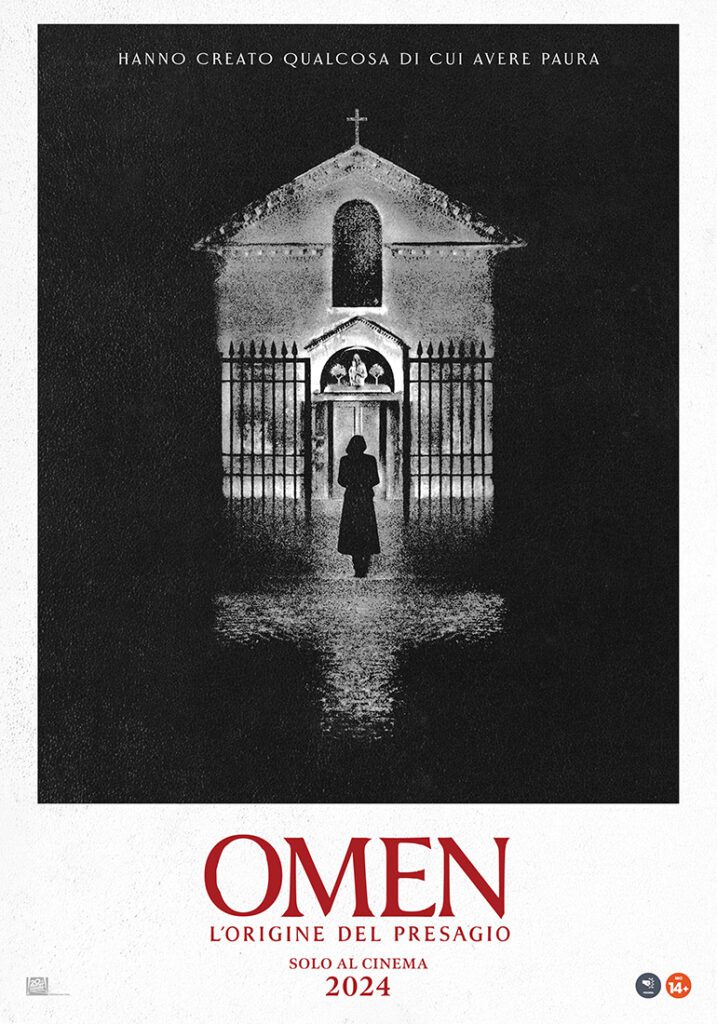 primo poster di omen - l'origine del presagio