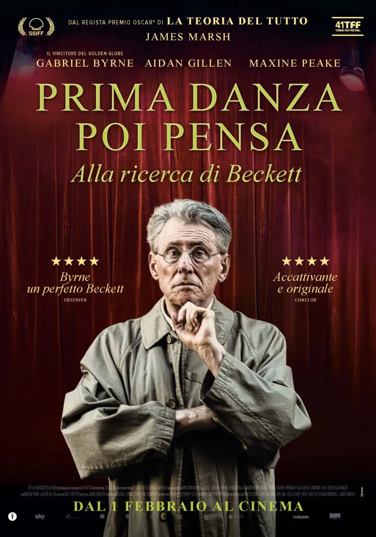 poster prima danza poi pensa alla ricerca di beckett