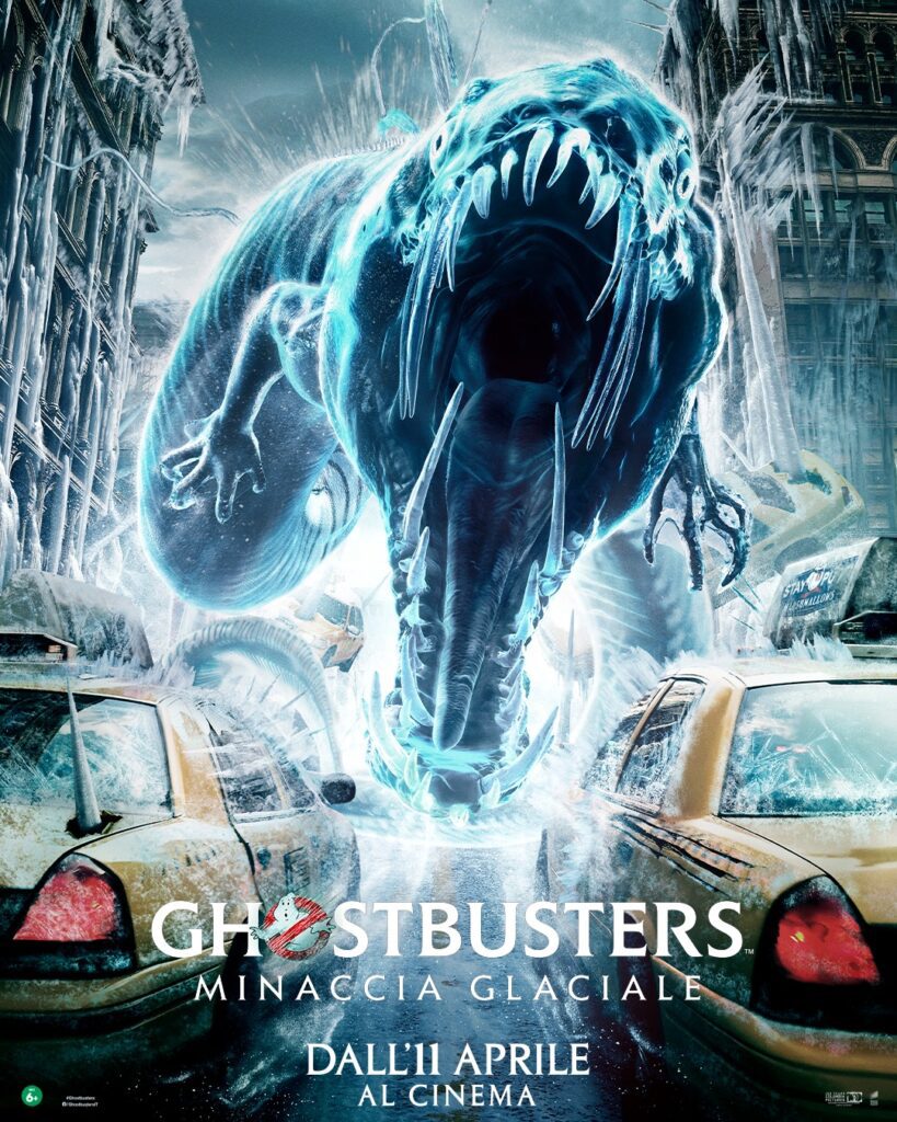 nuovo poster gosthbusters: minaccia fantasma
