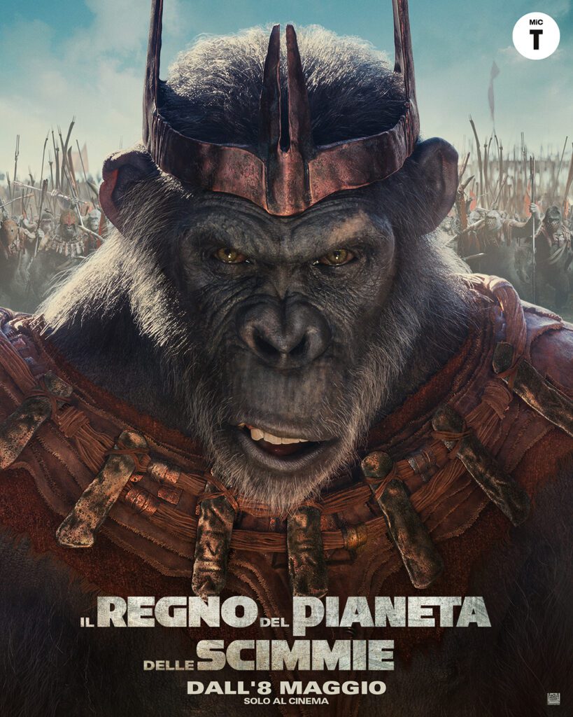 character poster il regno del pianeta delle scimmie