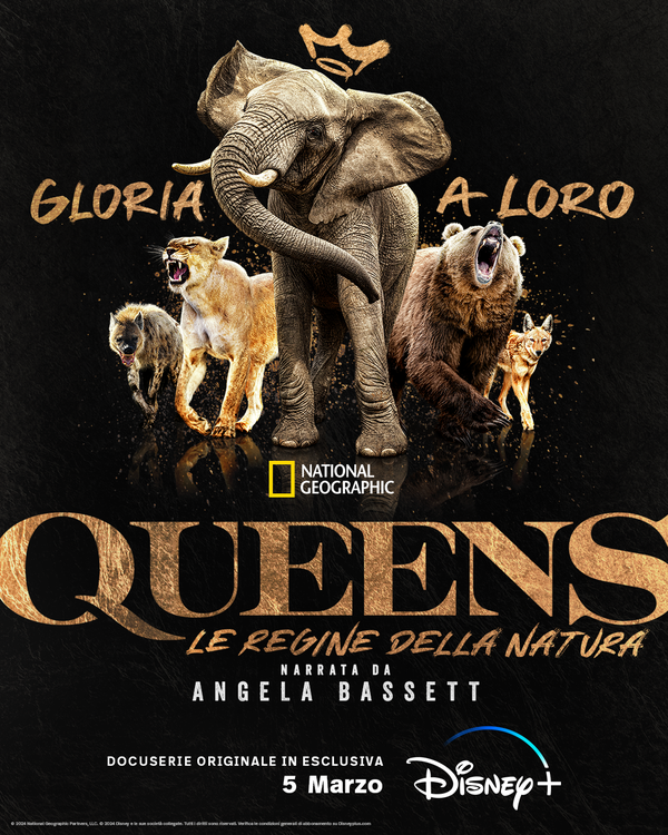 poster docuserie queen lee regine della natura