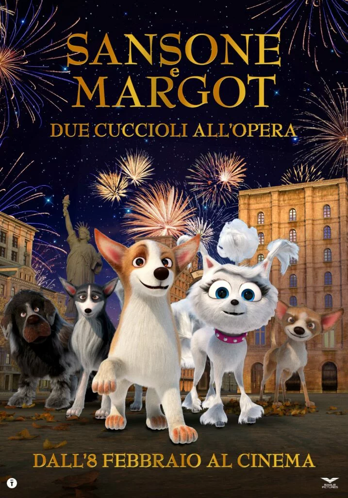 poster SANSONE E MARGOT: DUE CUCCIOLI ALL’OPERA