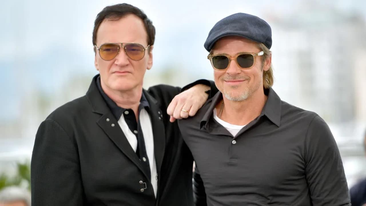 brad pitt e quentin tarantino