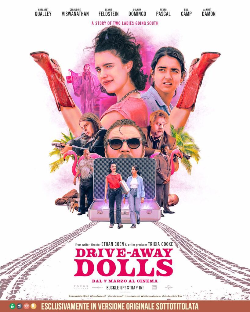 nuovo poster italiano drive away dolls