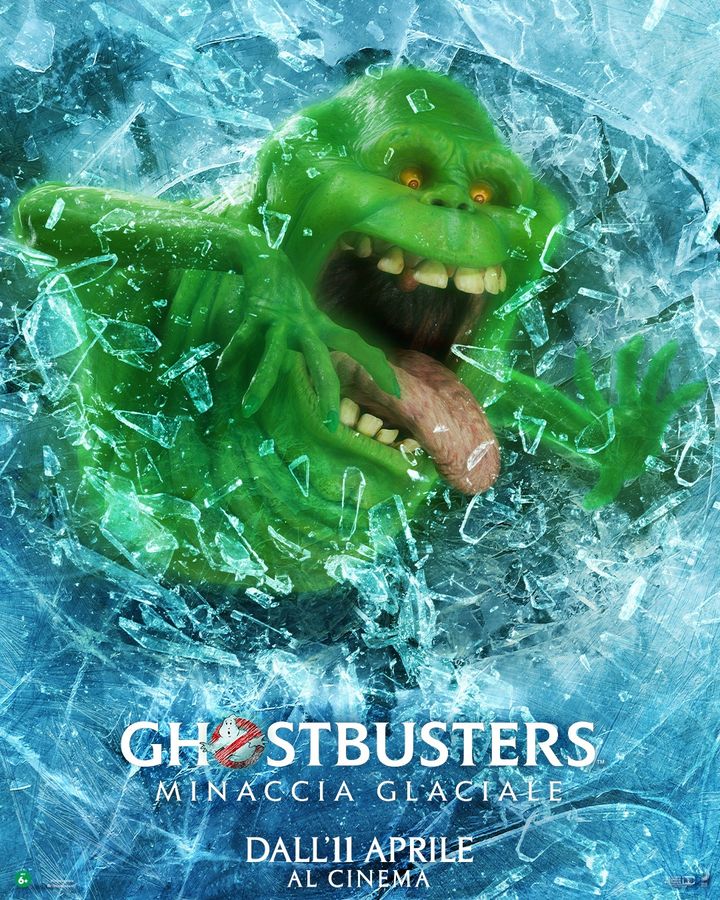 Ghosbusters minaccia glaciale poster