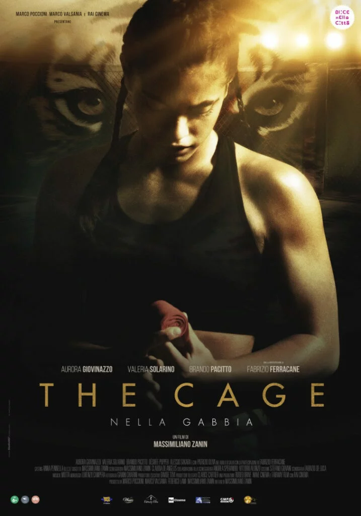 poster the cage - nella gabbia