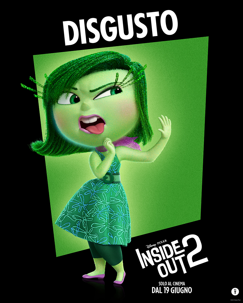 Inside Out 2 - poster disgusto