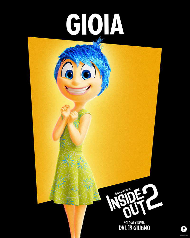 Inside Out 2 - poster gioia