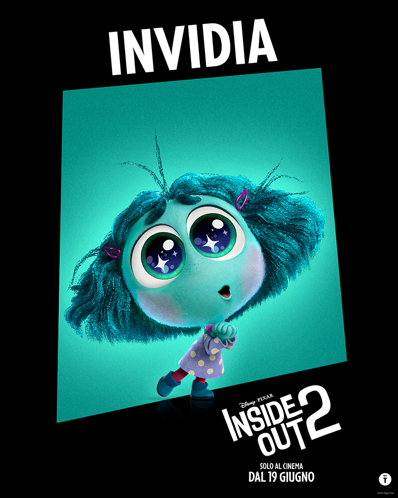 Inside Out 2 - poster invidia