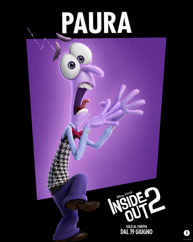Inside Out 2 - poster paura