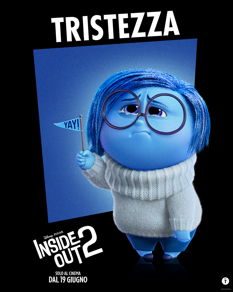 Inside Out 2 - poster tristezza