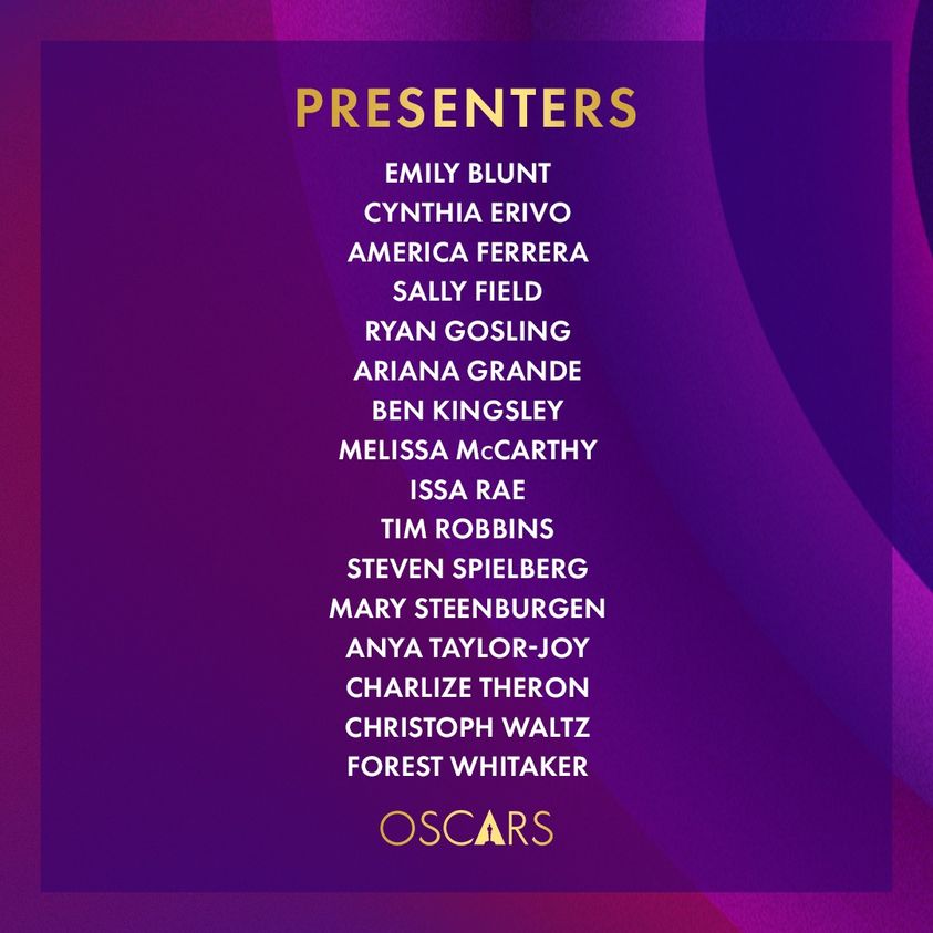 presentatori Oscar 2024
