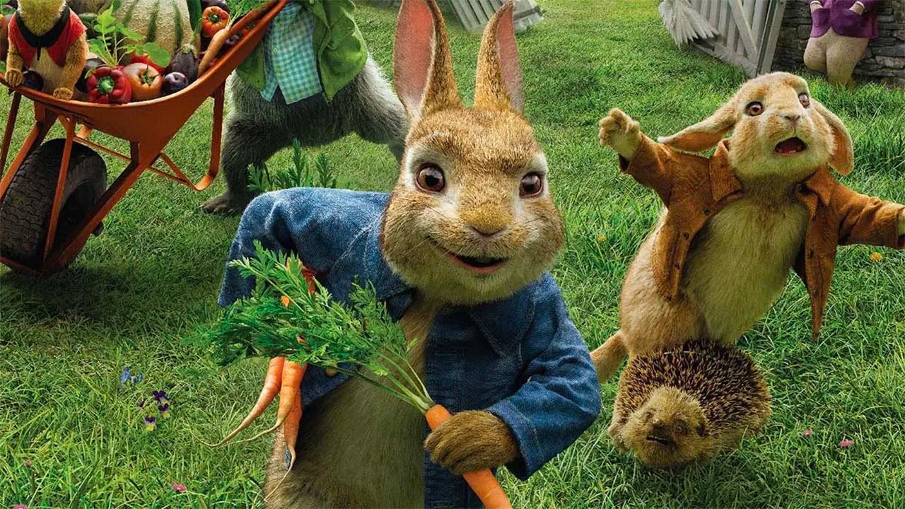 scena di peter rabbit