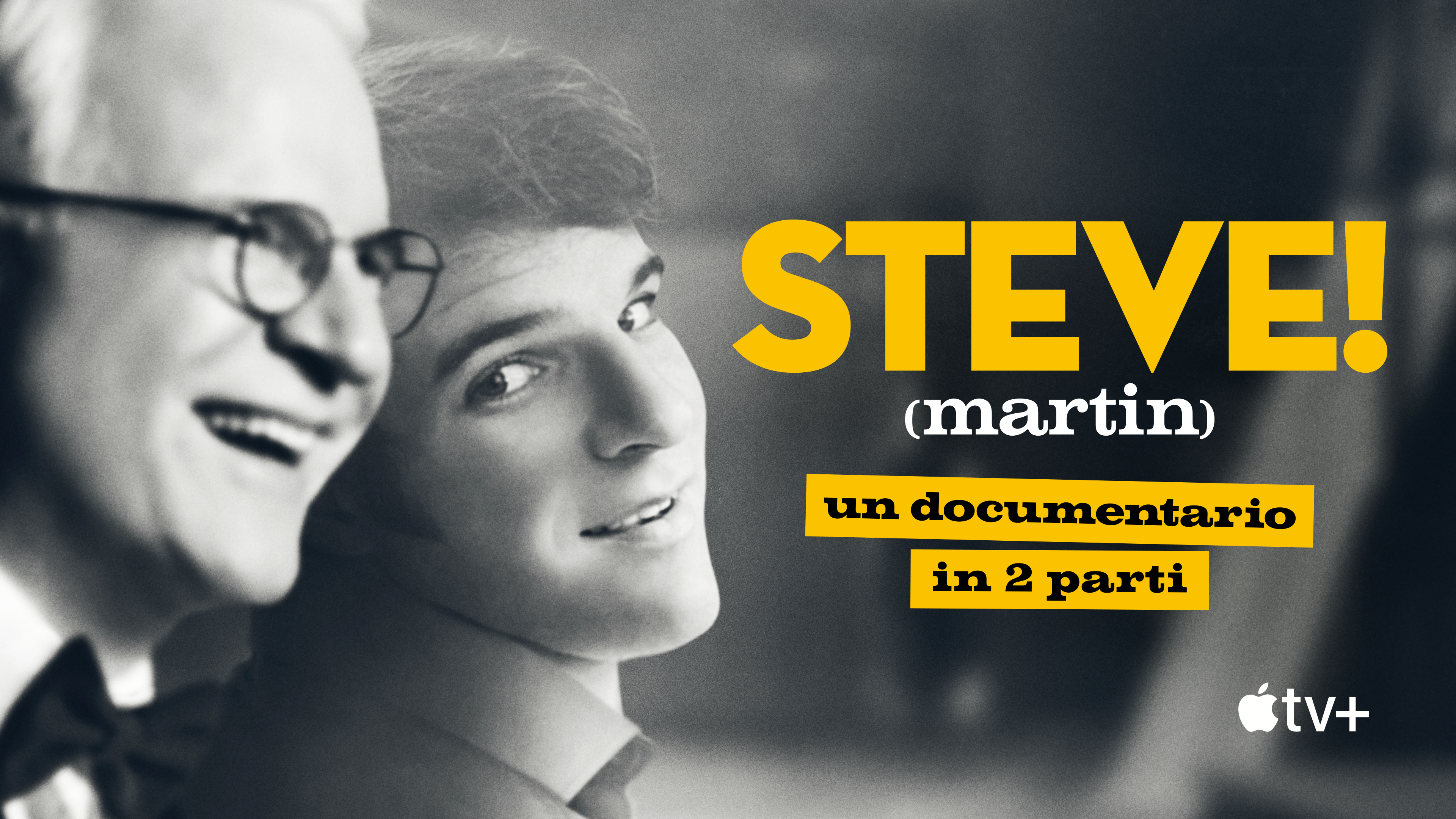 key art STEVE! (martin) un documentario in 2 parti