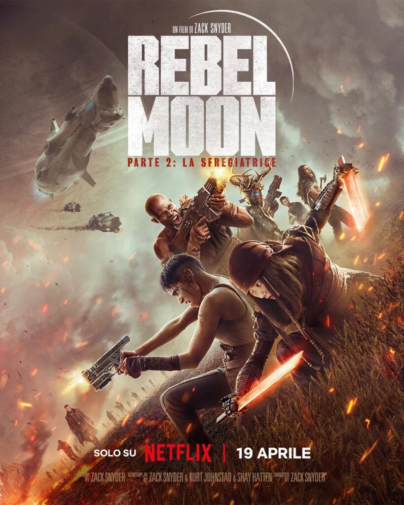 poster rebel moon - parte 2: la sfregiatrice