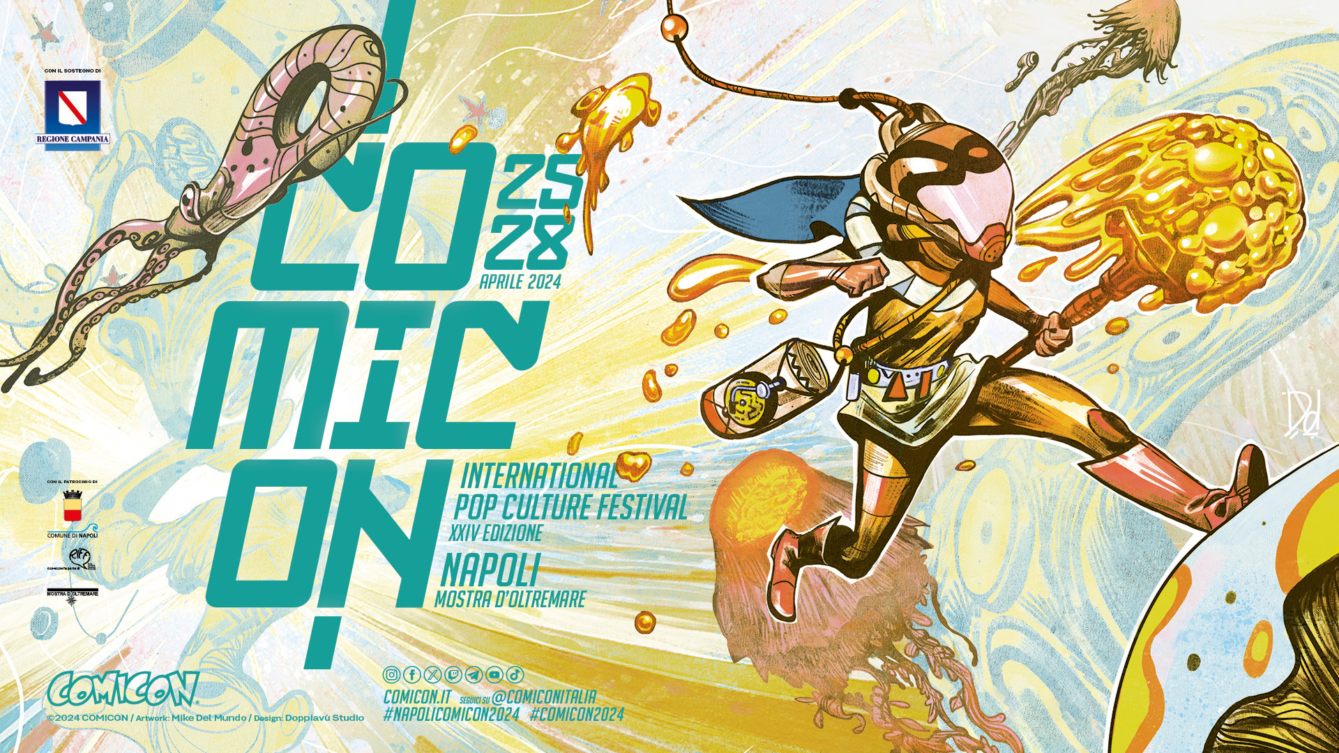 Comicon Napoli 2024: gli ospiti, gli eventi e le mostre dell’International Pop Culture Festival