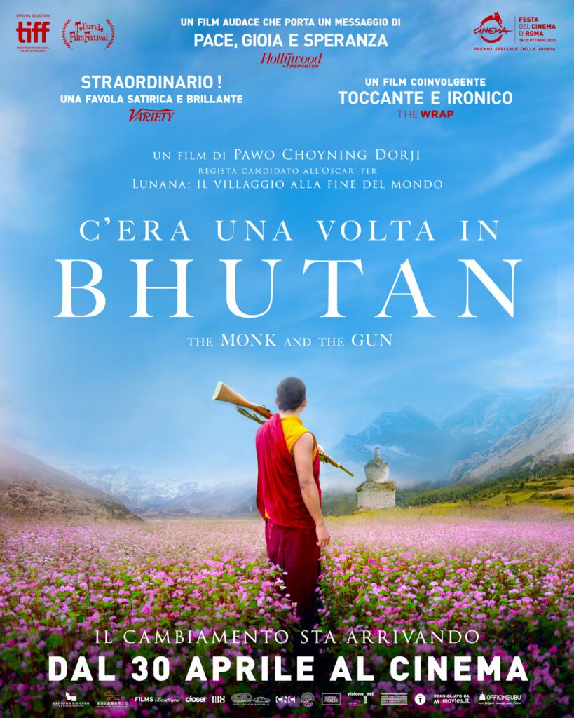 poster c'era una volta in bhutan