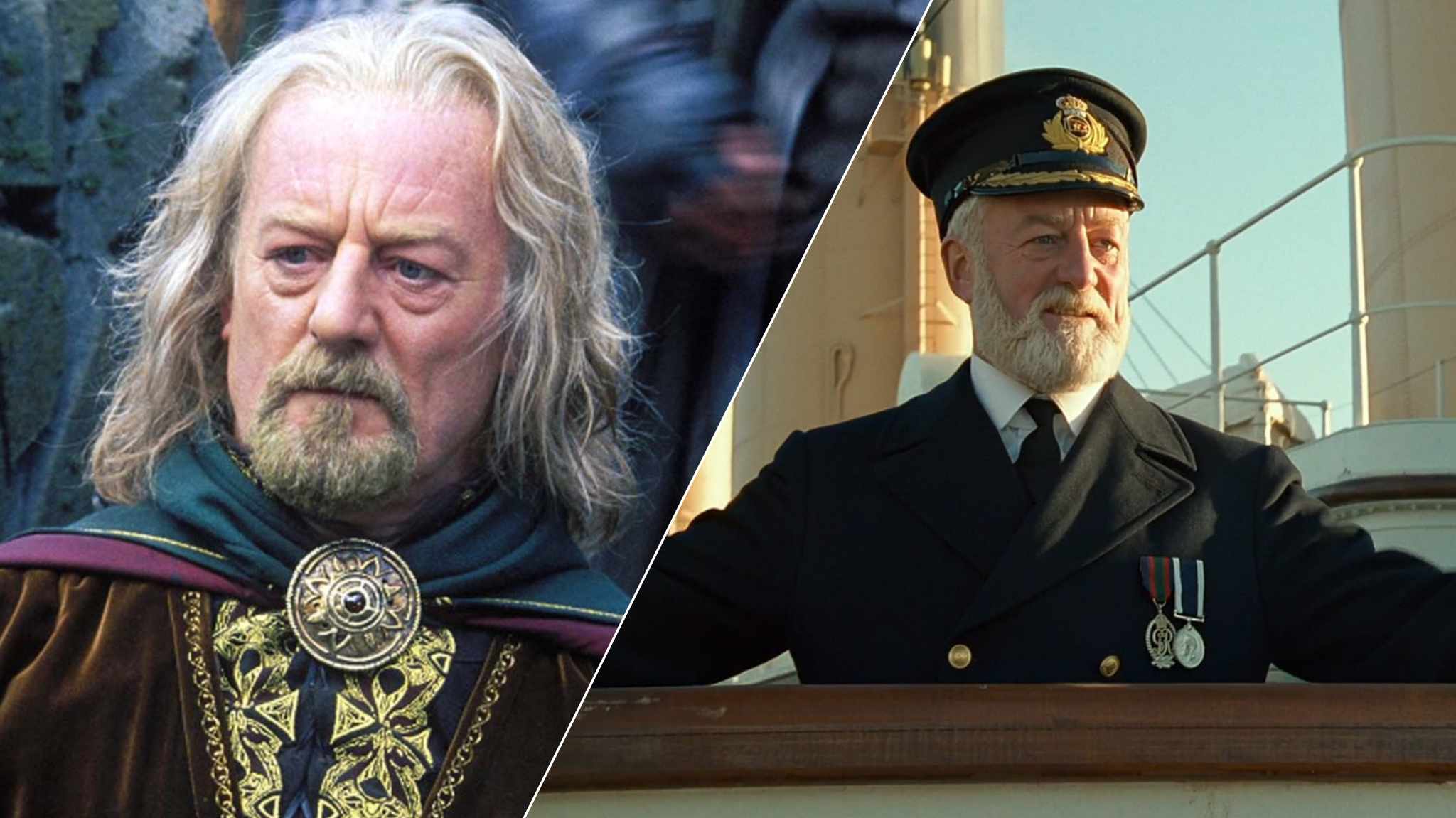 Addio a Bernard Hill, l’attore de Il Signore degli Anelli e Titanic ci lascia a 79 anni