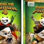 copertina home video kung fu panda 4