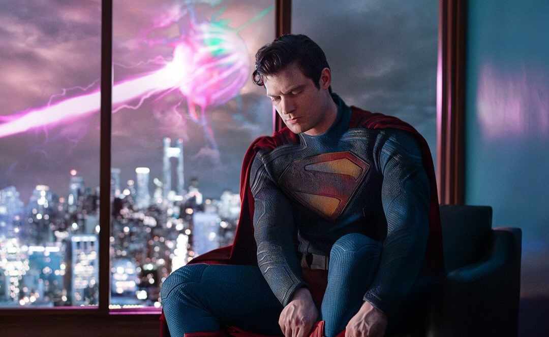 cover prima immagine david corenswet in superman