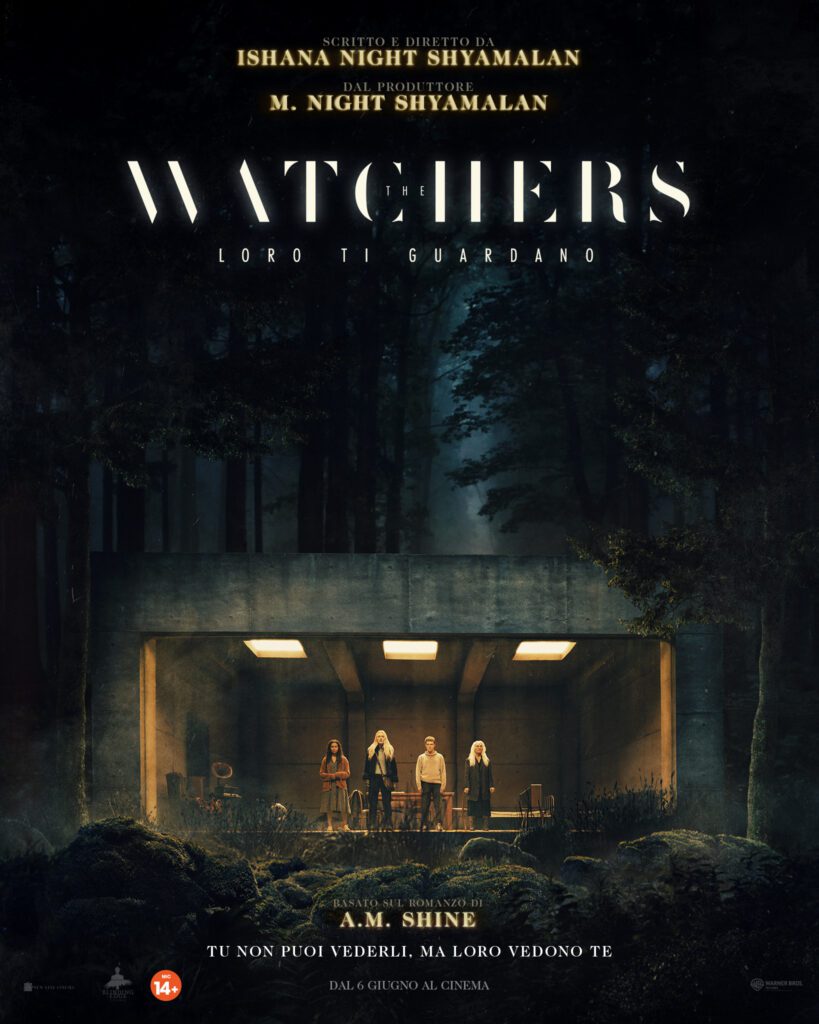 nuovo poster the watchers: loro ti guardano