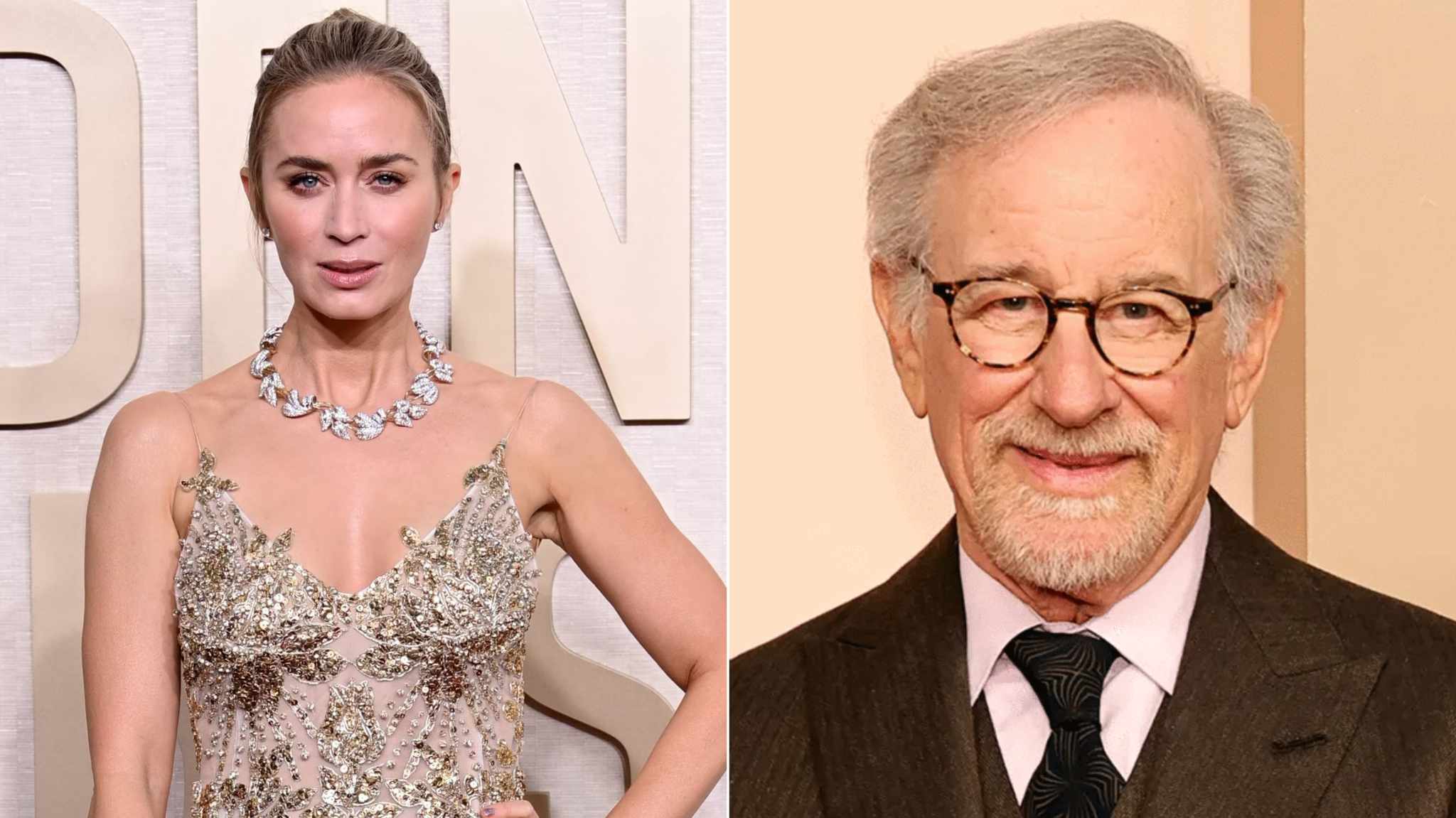 emily blunt e steven spielberg