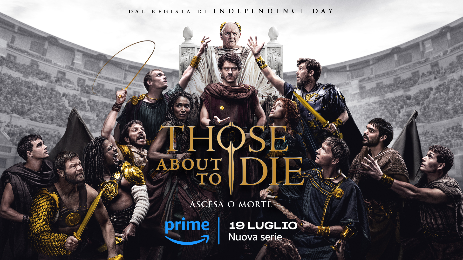 Those About To Die: il trailer e il poster italiani della serie di Roland Emmerich