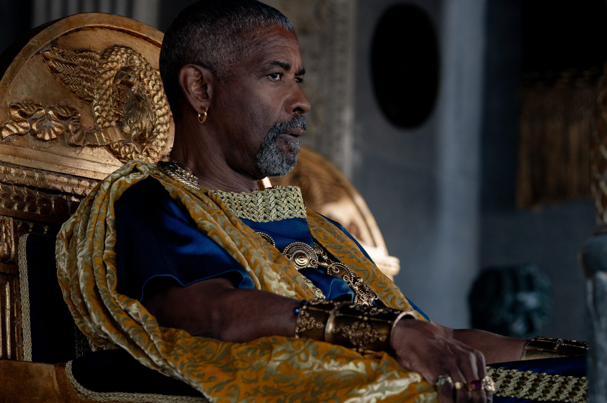 Denzel Washington in Il Gladiatore II